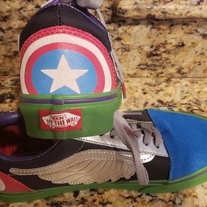 Vans Captain America Iron Man Avengers Marvel